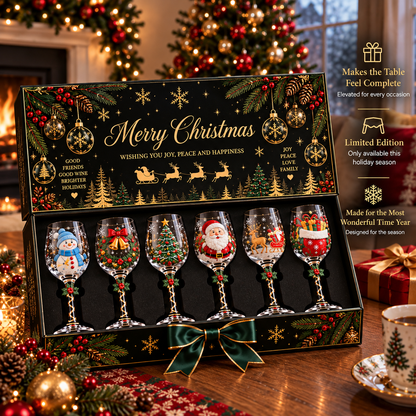 MerryPour™ Wine Glass